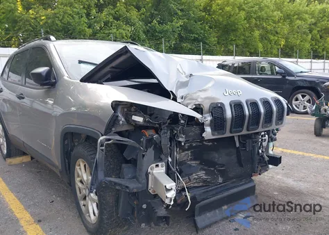 2015 Jeep Cherokee Sport z USA, uszkodzony, nr VIN 1C4PJLABXFW637626